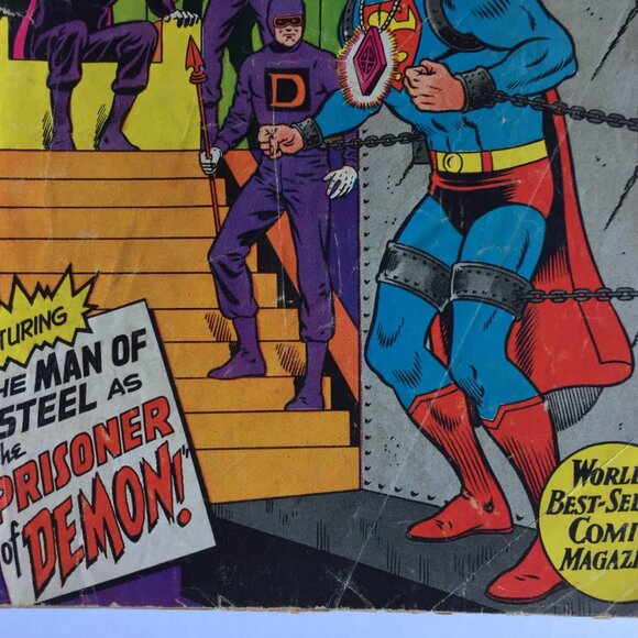 Superman #191 (Nov 1966, DC) The Prisoner of Demon! Part 1 - Picture 5 of 10